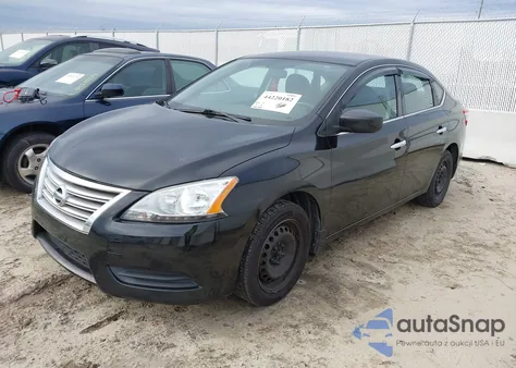 2015 Nissan Sentra Sv из США, поврежденный, VIN 3N1AB7AP9FL643643